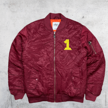 BOMBER SHAKA WEAR BORDEAUX L