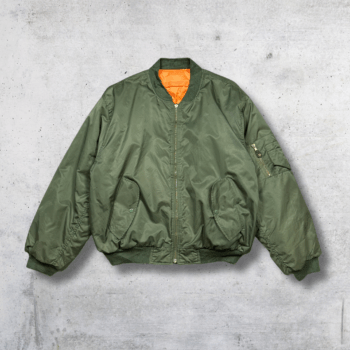 BOMBERS VINTAGE REVERSIBLE KAKI ORANGE L