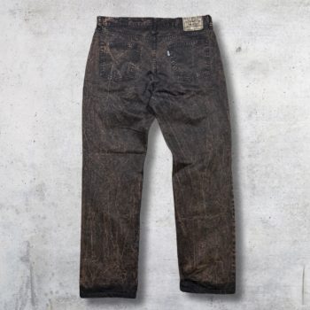 JEAN LEVI&rsquo;S STONE WASHED MARRON W38 L34
