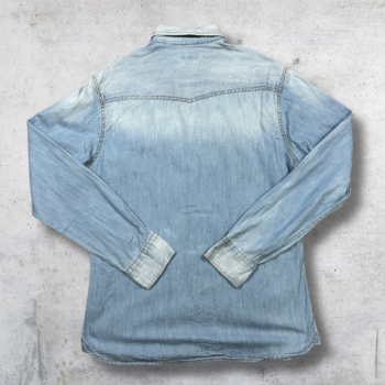 CHEMISE EN JEAN AUTARK BLEU CLAIR L