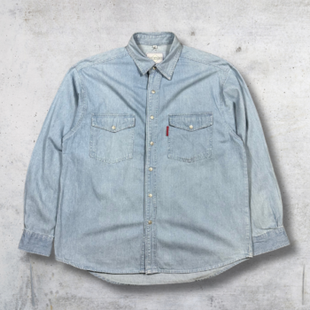CHEMISE EN JEAN MAX W PUNKT BLEU CLAIR M