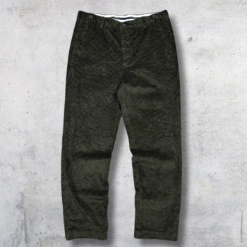 PANTALON VELOURS BROOKS BROTHERS MARRON W34 L32