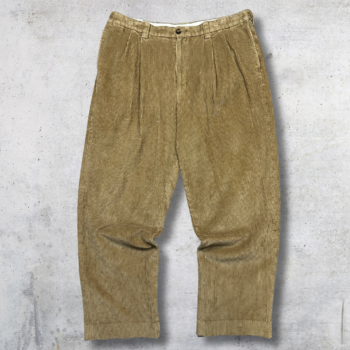PANTALON VELOURS L.L.BEAN BEIGE W38 L32