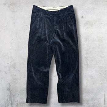 PANTALON VELOURS MONSIEUR CARVEN MARINE W32 L30