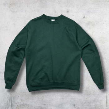 SWEATSHIRT CREWNECK HANES VERT FONCÉ
