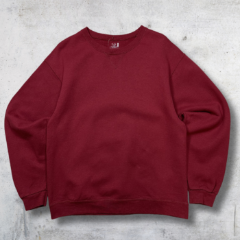 SWEATSHIRT FRUIT OF THE LOOM ROUGE