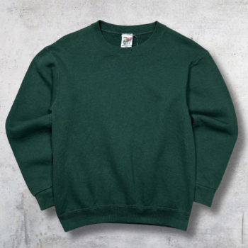 SWEATSHIRT FRUIT OF THE LOOM VERT FONCÉ