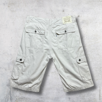 SHORT CARGO LEVIS CREME W29