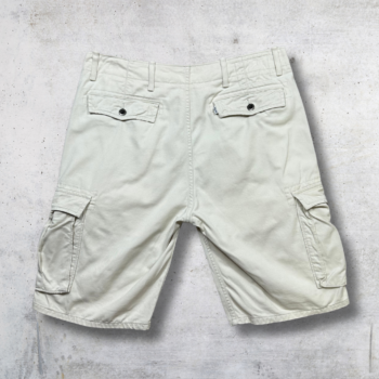 SHORT CARGO LEVIS CREME W32