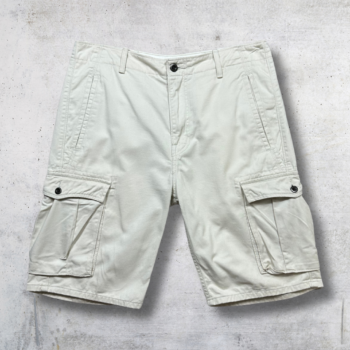 SHORT CARGO LEVIS CREME W32