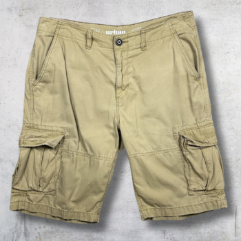 SHORT CARGO URBAN PIPELINE BEIGE W34
