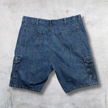 SHORT CARGO WRANGLER BLEU W40
