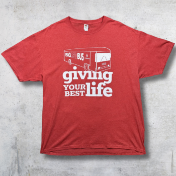 TEE SHIRT BIG RED BUS